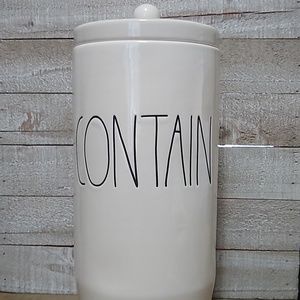 Large Rae Dunn Contain Canister
